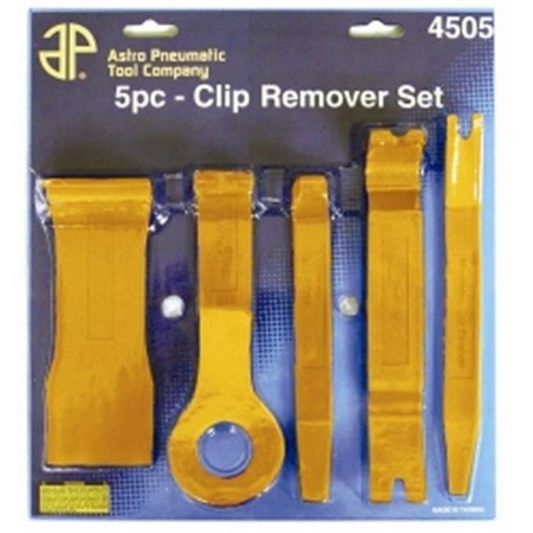 Astro Pneumatic Astro Pneumatic AST4505 Fastener & Molding Remover Set 5 Pc AST4505